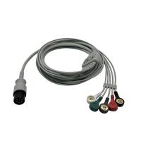 Buy cheap Compatible ECG Cable Edan Contec Mindray Carewell Mediana Universal Type 6pin 3 product