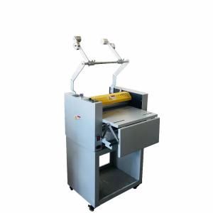 Buy cheap 360mm Paper High Speed Laminating Machine Hydraulic Oil Heating SWFM375A product