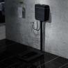 Buy cheap Black Satined Surface Ceramic Squat Toilet Sanitary Ware Washdown WC from wholesalers