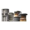 Buy cheap 5um,0.5um,2um,0.2um Rubber Seal Dust Filter Cartridge from wholesalers