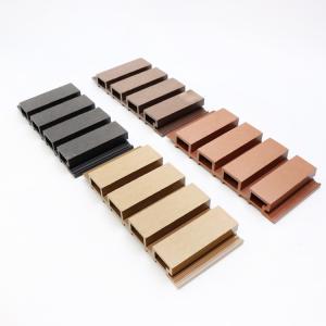China Co Extrusion Outdoor 159x10mm  Exterior WPC Wall Panel Cladding Wall Panel on sale
