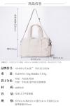 Pearl White Collapsible Duffel Bag , Packable Duffel Bag 48 * 30 * 20CM