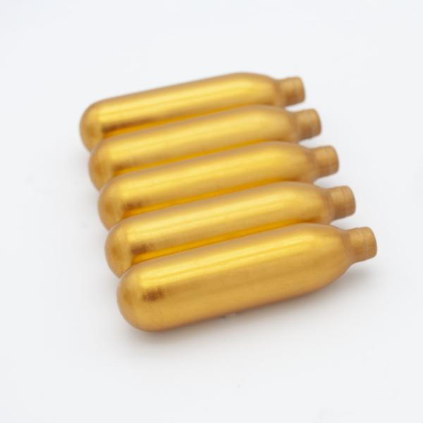 Buy cheap Original Flavor 8g Cream Chargers 10 Pack Gold Color from wholesalers