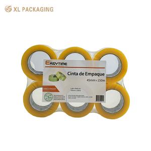 Wholesale Custom Opp Bopp Strong Self Adhesive Tape For Clear Box Carton Packaging Sealing Packing from china suppliers