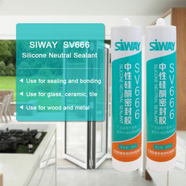 Buy cheap SV-666 Neutral Cured Construction Adhesive Sealant For Window And Door 300ml from wholesalers