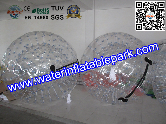 Custom Inflatable Zorb Ball Rental / TPU Zorbing Bumper Ball