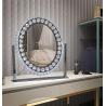 Buy cheap LED Light Up Makeup Mirror Crystal Vanity Mirror Hollywood Style from wholesalers