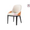 Buy cheap Mini Armrest Leather Wood Restaurant Chairs Furniture With Dual Color Backrest from wholesalers