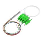 ABS Box FTTH Mini PLC Fiber Splitter with FC/SC/LC/ST 1X2 1X16 Apic UPC Tube