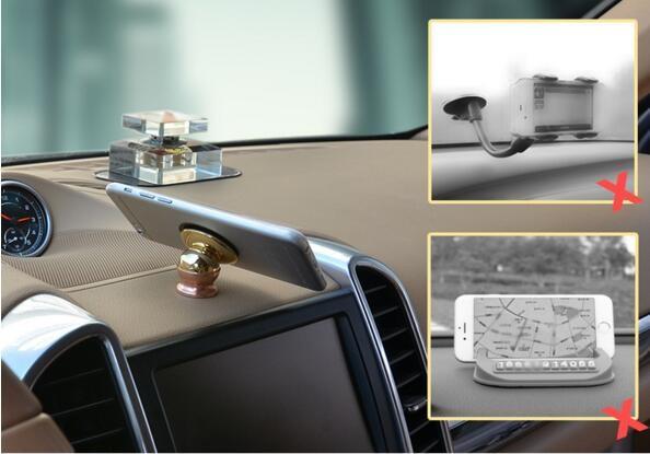Buy cheap Hot sale magnetic mobile phone holder Magnetic Car phone holder metal stand from wholesalers