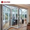 Buy cheap Aluminum Accordion Double Glazed Bifold Doors Thermal Break from wholesalers