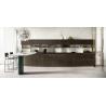 Buy cheap Classic Sleek Design Wood Veneer Kitchen Cabinet Tailored Customized Color from wholesalers