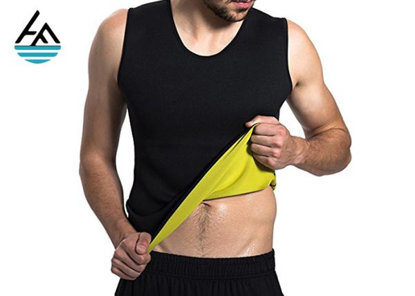 Buy cheap Soft Thin Neoprene Slimming Suits Waist Training Slimming Sweat Vest For Men from wholesalers