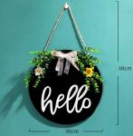 Europe Wooden Circular Wall Decoration