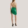 Buy cheap Girls Backless Dress Elegant Customized Satin Mini Dresses for Women from wholesalers