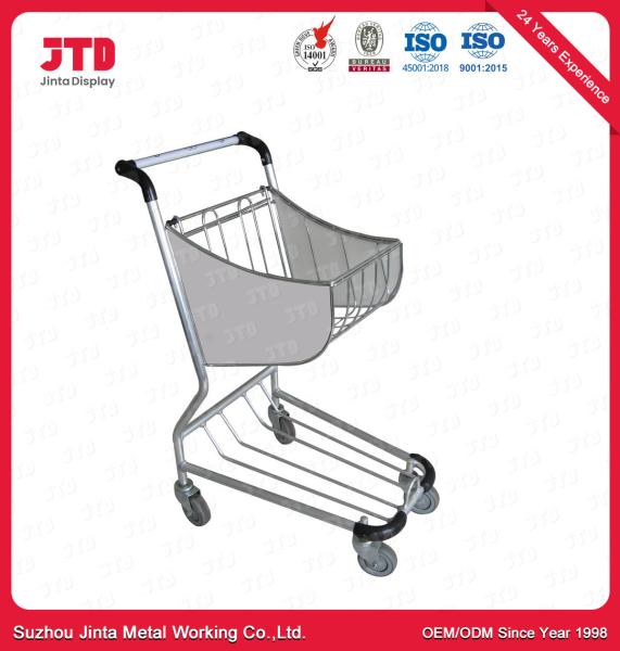 Buy cheap Aluminium 6063 Airport Luggage Trolly ODM Small Shopping Cart With Wheels from wholesalers