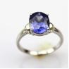 Buy cheap Rose Gold Plated Sterling Silver Red Cubic Zircon Ring (R251) from wholesalers