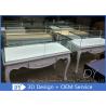 Buy cheap 3D Design Wood Glass Jewelry Display Showcase With Lock Size 1200X550X950MM from wholesalers