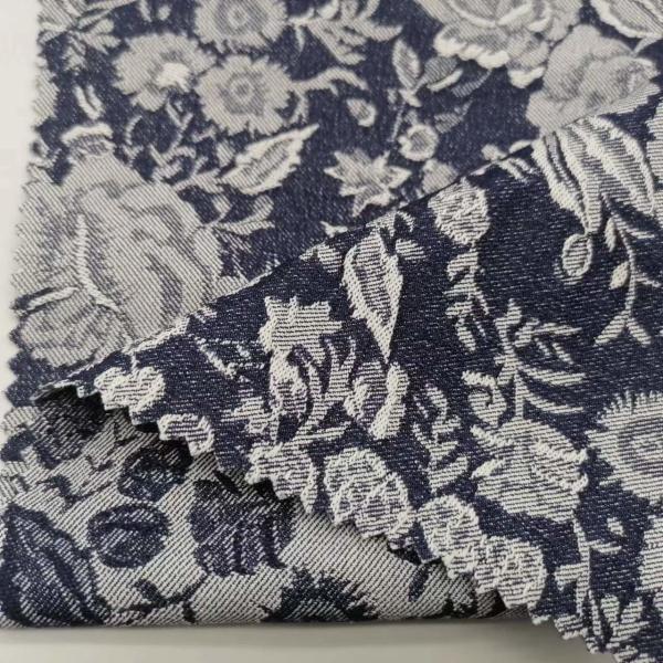 Printed Warp 22% Nylon 74% Rayon 4% Spandex Bengaline Fabric 70D+40Dx13S 240 gsm 70D+40D*13S 150cm