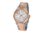 Men Quartz Stainless Steel Watch 100m Water Resistant Solid Band Timepieces