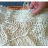 Buy cheap Women Knit Crochet Skirts Hollow Out Double Layer Long Skirt Women Midi Skirts Boho Beachw from wholesalers