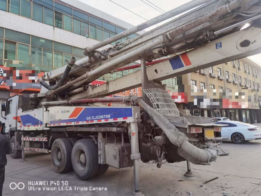 2011 38m Zml Concrete Pump on Bz Truck Concrete Boom Pump Used Heavy Equipment