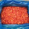 Buy cheap BRC Delicious IQF Frozen Red Sweet Bell Pepper Diced / Cubes from wholesalers
