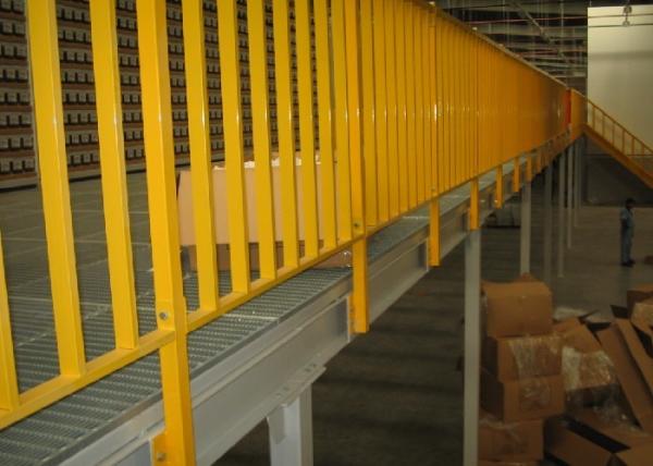 Buy cheap Heavy Duty Steel Storage Multi Tier Mezzanie Rack , Industrial Mezzanine Floors from wholesalers