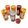 Buy cheap Brown Tube Type Round Cardboard Hat Boxes , Round Packaging Boxes Recoverable from wholesalers