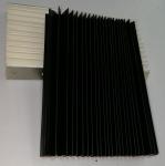 excellent oil-resistance folded bellow covers black colour for protect laser