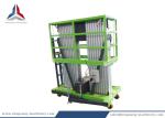 Buy cheap 200kg Capacity Double Mast Hydraulic Aluminum Lift with 10m Platform Height from wholesalers