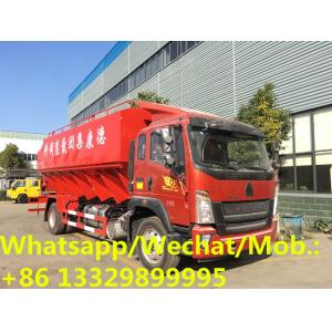 Buy cheap customized SINO TRUK HOWO 10T-12T poultry feed pellet transported vehicle for sale, cheaper 22-24cbm animal feed truck from wholesalers