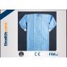 Buy cheap Single Use Reinfoced 60g Disposable Patient Exam Gowns SMMMS from wholesalers
