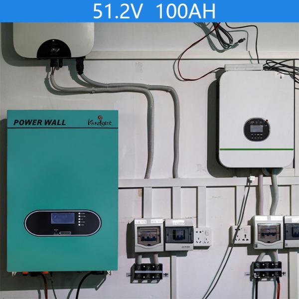 Buy cheap Grade A Lifepo4 Battery Pack Bms Home 51.2v 100ah Lithium Wall Battery from wholesalers