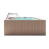 Buy cheap Acrylic Wood Plastic Board Color Luxury Private Swimming Pool for Outdoor Relaxation from wholesalers