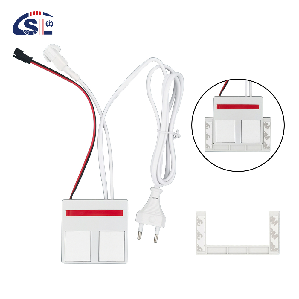 12V LED Light Source Integrated Bathroom Mirror Switch 1N1NC Combination 1A Max Current