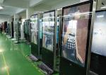 LCD Digital Signage floor stand Android 7.1 os 43inch WiFi Advertising FCC