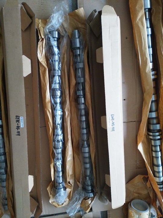 komatsu engine camshaft : 6D95 engine 6207-41-1111 6D102 engine 6735-41-1111 6D107 engine 6745-41-1170