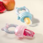 Food Grade Soft Customized Baby Feeding Silicone Pacifier Baby Fruit Food Feeder