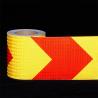 Buy cheap ODM Floor Truck Reflective Warning Tape Sticker Warning PET Material from wholesalers