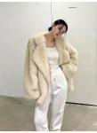 2023 Luxury Winter Fur Coat Fashion Racoon Fox Fur Coat for Women