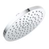 Buy cheap OEM ODM Round Rainfall Shower Head Adjustable Ball Joint In Chrome Matte Black from wholesalers