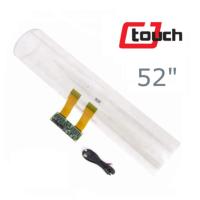 Buy cheap 52 Inch Nano Multi Touch Film Transparent Waterproof Dustproof product