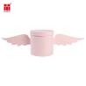 Buy cheap Angel Wings 5.5inch Round Floral Hat Box For Mother'S Day 4c Print from wholesalers