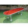 Buy cheap 6 Feet Wooden Backless Garden Bench , Outdoor Furniture Wooden Bench For Tennis Court from wholesalers