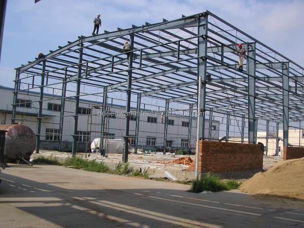 Buy cheap Weather Resistant Prefabricated Steel Workshops Construction Warehouse PEB Metal Building from wholesalers
