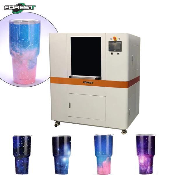 Digital Cylinder UV Printer Aluminium Can Printing Machine Glassware Plastic