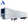 Buy cheap Semi-Trailer Truck 2 Axles 8 Wheels 40ft 48ft 53ft Flatbed 12R22.5 Tyre Insulated Van Reefer Steel Iron Material TS16949 Certificate from wholesalers