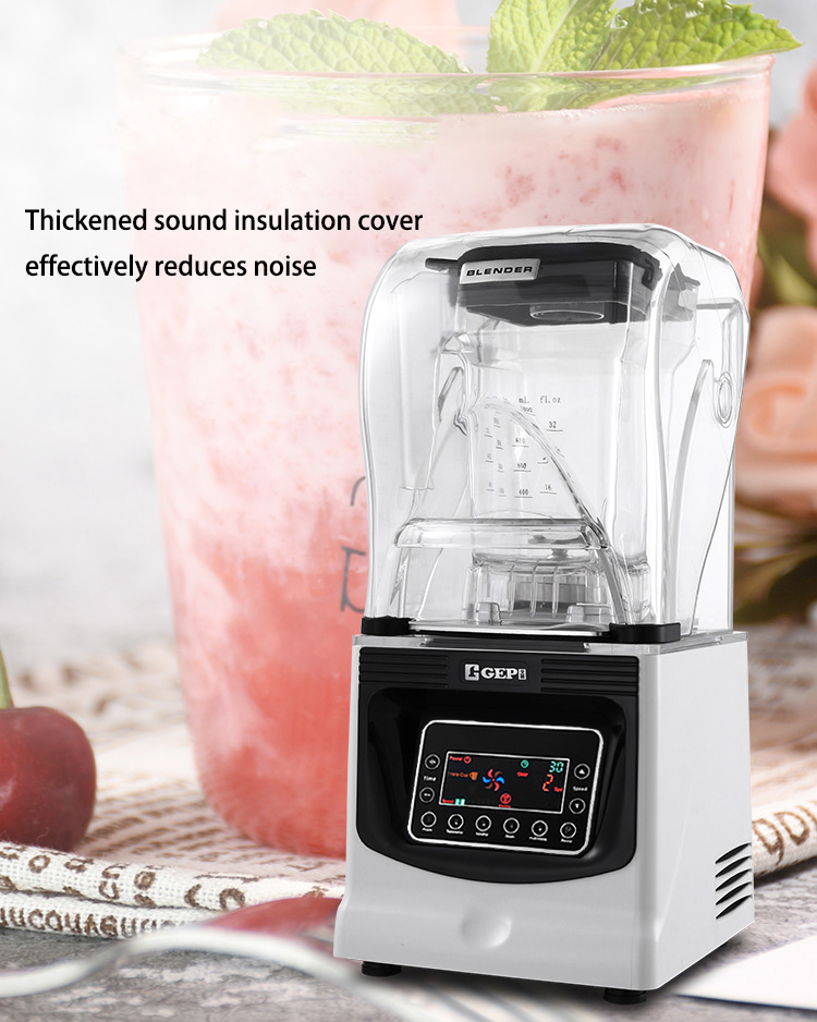 Electric Heavy Duty Commercial Blender Sound Cover Competitive Magimix Food Processor