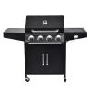 Buy cheap Backyard BBQ Smokeless Portable Outdoor BBQ Gas Grill Smoker with Temperature Control from wholesalers